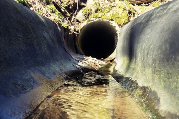 Drainage Swale Installation in West Bend