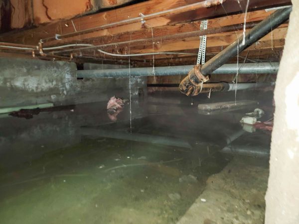 Cost of Crawlspace Drainage in West Bend
