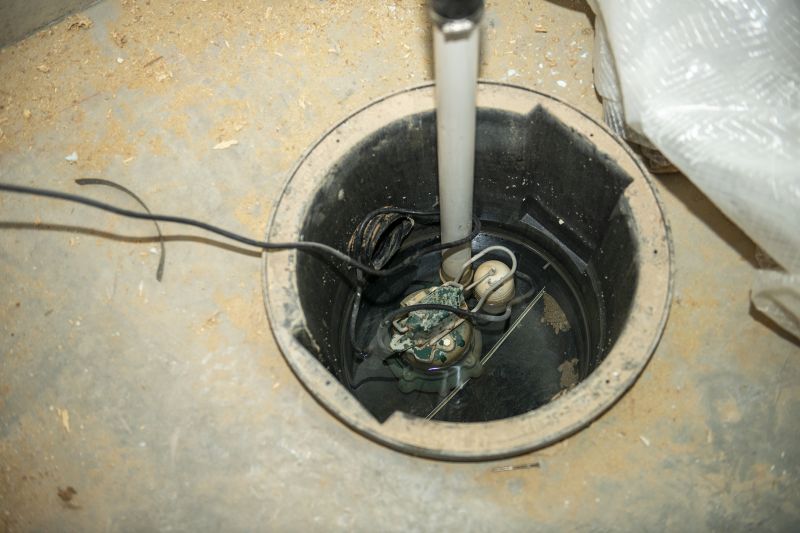 Sump Pump Installation detail