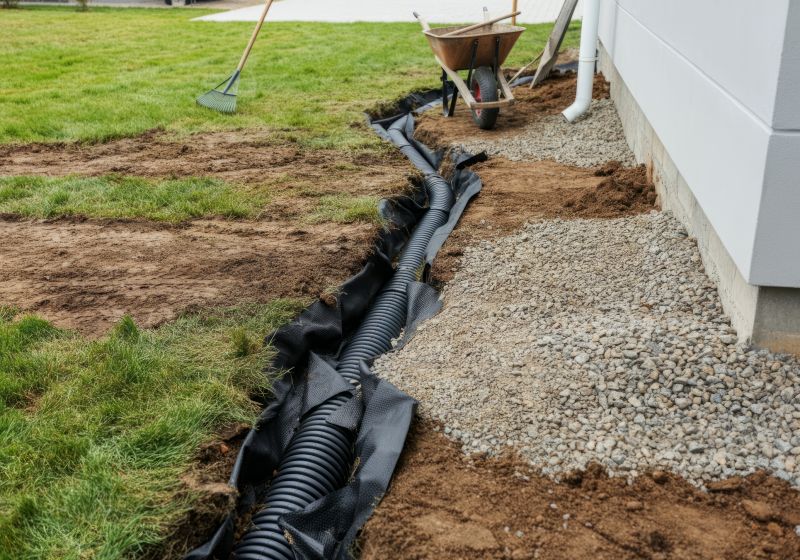 Garden Drainage Installation